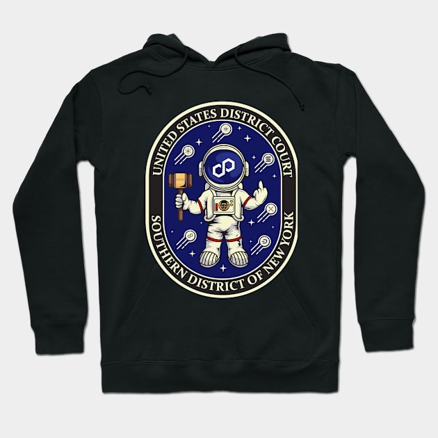 Polygon / Crypto v. SEC Hoodie by SKNH